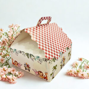Golden MDF Stylish Room Hamper Box (9.5x9.5x10.5 Inches)