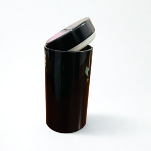 Plane Black Tin Cans(73 x 150MM)