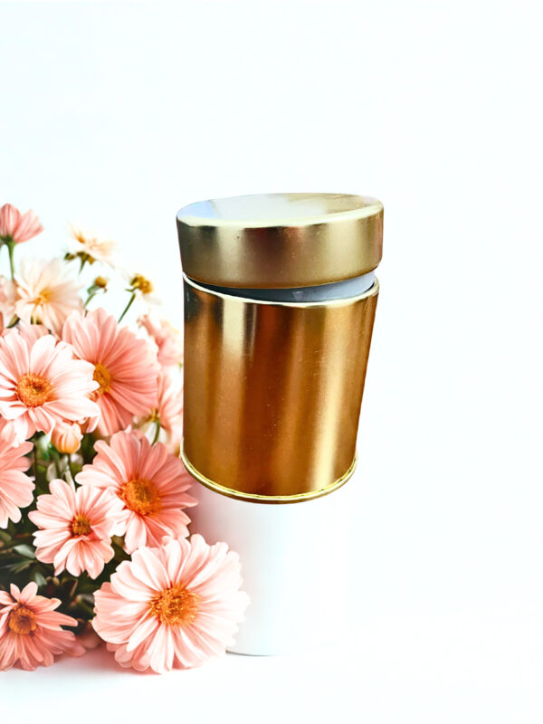 TEA GOLDEN TIN CAN (73X100mm) - Image 2