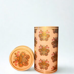 BUTTERFLY PRINTED TIN CAN(73 X 150MM