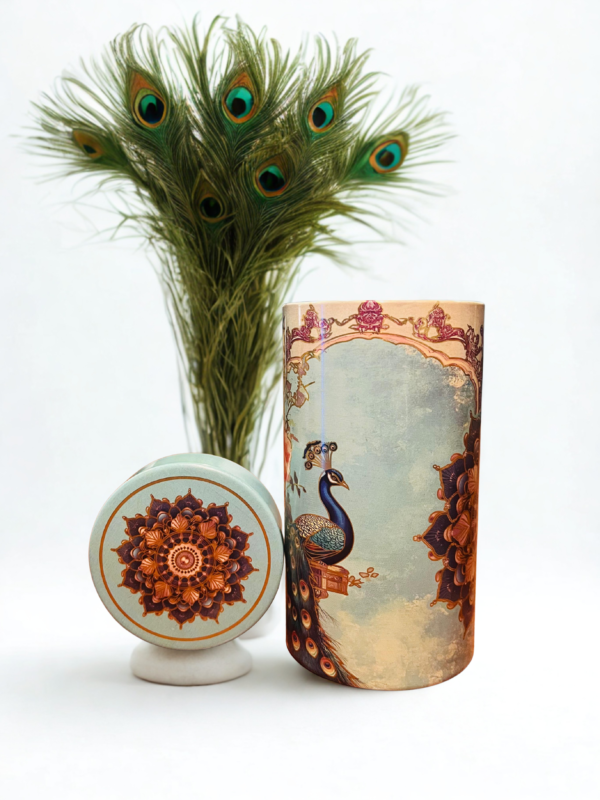 PEACOCK TIN CAN(73 X 150MM)