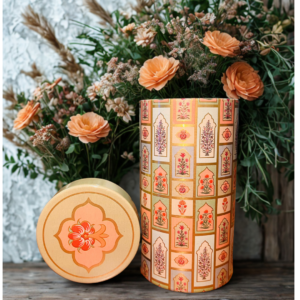 MULTI COLOUR PRINTED TIN CAN(73 X 150MM