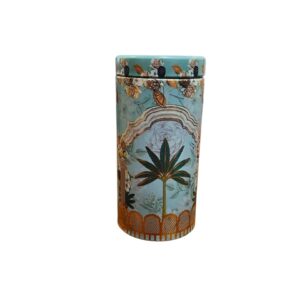 Navy Blue Printed Air Tight Tins (66 X 120MM)