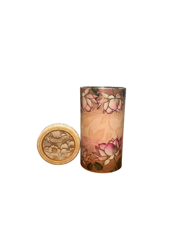 LOTUS PRINTED TIN CAN(66 X 120MM)