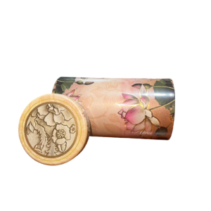 LOTUS PRINTED TIN CAN(66 X 120MM)