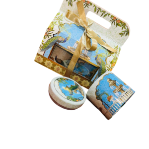 PEACOCK 2 SALSA JAR HAMPER