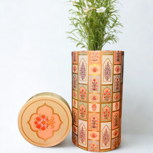 MULTI COLOUR PRINTED TIN CAN(73 X 150MM